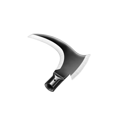 Tactical Dual-Head Clearing Axe & Sickle